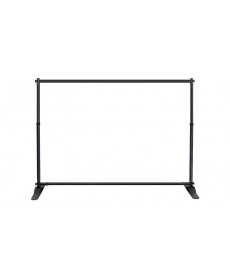 Step and repeat backdrop banner stand