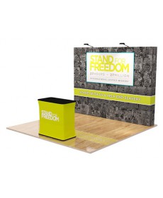 Tension Fabric Displays - Velcro Fabric Pop Up Display