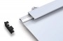18 inch Poster Hanger Rails with Slim Aluminum Case