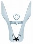 Hanging Clamp with Integted Eye Hook for Ceiling Drops