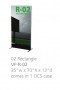 Tension Fabric Displays - Vector Frame Stand 02 Rectangle