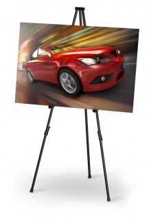 Metal Floor Display Easel  ideal for exhibits, trade shows, malls, restaurants or lobby