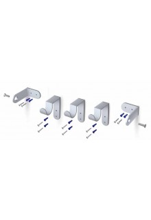 Wall Mount Bracket Set for hanging Trapeze banner sign holder