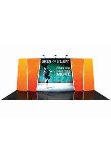 Tension Fabric Displays - Flip 20' Exhibit Kit: FLIP-01